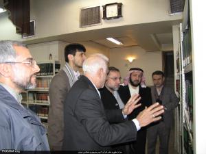بازدید اساتید ایرانی و اردنی از دانشگاه علوم حدیث (شهر ری)