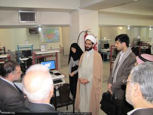 بازدید اساتید ایرانی و اردنی از دانشگاه علوم حدیث (شهر ری)