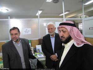 بازدید اساتید ایرانی و اردنی از دانشگاه علوم حدیث (شهر ری)