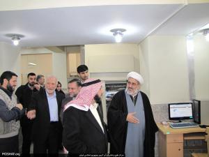 بازدید اساتید ایرانی و اردنی از دانشگاه علوم حدیث (شهر ری)