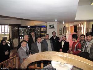 بازدید اساتید ایرانی و اردنی از دانشگاه علوم حدیث (شهر ری)