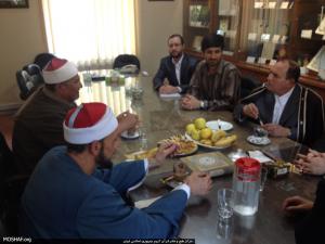 بازدید اساتید مصری از مرکز طبع و نشر قرآن جمهوری اسلامی ایران ۱۱-۰۳-۹۳